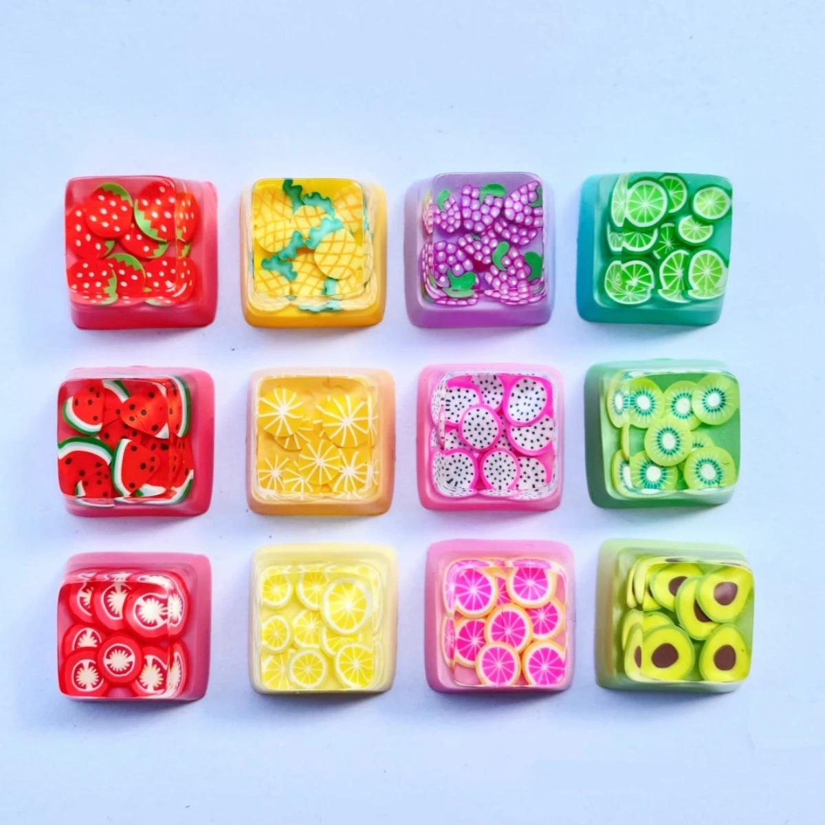 1pc-Cute-Fruit-Series-Keycaps-Suitable-For-Mechanical-Keyboard-Keycap ...