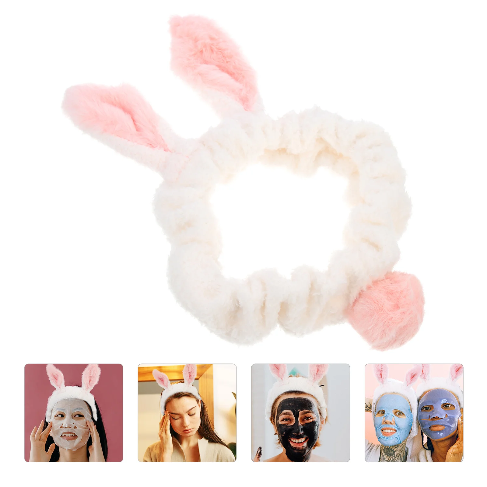 

Bunny Ear Headband Women Makeup Hairband Lovely Girl Headbands Face Washing Accessory Accessories Hairbands