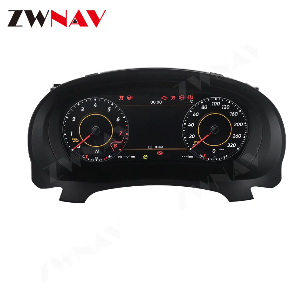 Schermo Del Misuratore Digitale Per Volkswagen Golf 6 Series Ips Intelligence Instrument Display Head Unit Refit Car Multimedia High-End