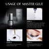Gollee Master Glue 0.5 sec Low Humidity Eyelash Extension Glue Vegan Black Hypoallergenic Lashes Glue Waterproof  lashes glue 3