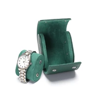 Embers vert montre rouleau 1 2 3 fentes luxe véritable montre boîte de rangement sac de voyage boîtier de montre boîte-cadeau pour Rolex 2