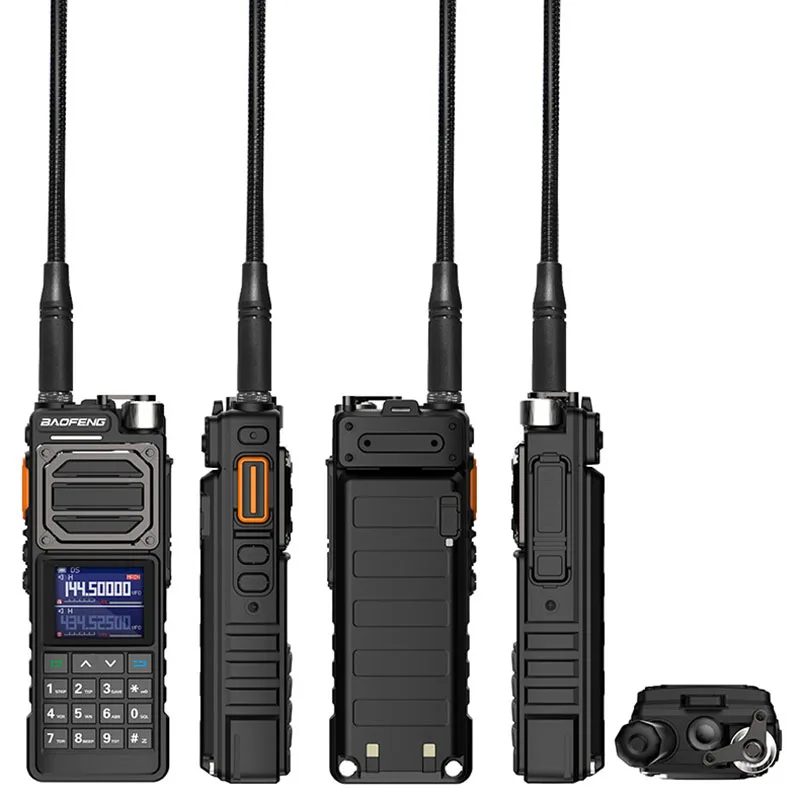 BAOFENG UV-25L Walkie Talkie High Power 50KM 136-520MHz Outdoor Portable Two Way Radios 999 Channels 2023 New Arrival Interphone 6