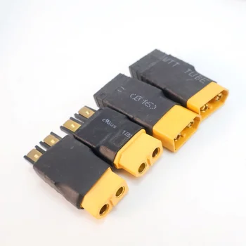 S090c32e2250a4216921e46ad9eedbe3dF.jpg Connecteurs e fiche banane RC Lipo batterie pièces de contrôle bricolage 4 pièces adaptateur TRX à XT60 femelle Mal
