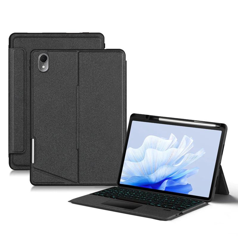 Capa de Teclado Removível para Huawei Matepad Air Português Árabe Espanhol Alemão Coreano Azert Dby2-w00 11.5 Tablet 2023 - Imagem 2