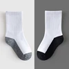 5 Pair Spring Autumn Children Socks 100% Cotton Girl Boy Baby Warm Soft White Black Gray For Winter 1-12 Year Kids Student Socks 3