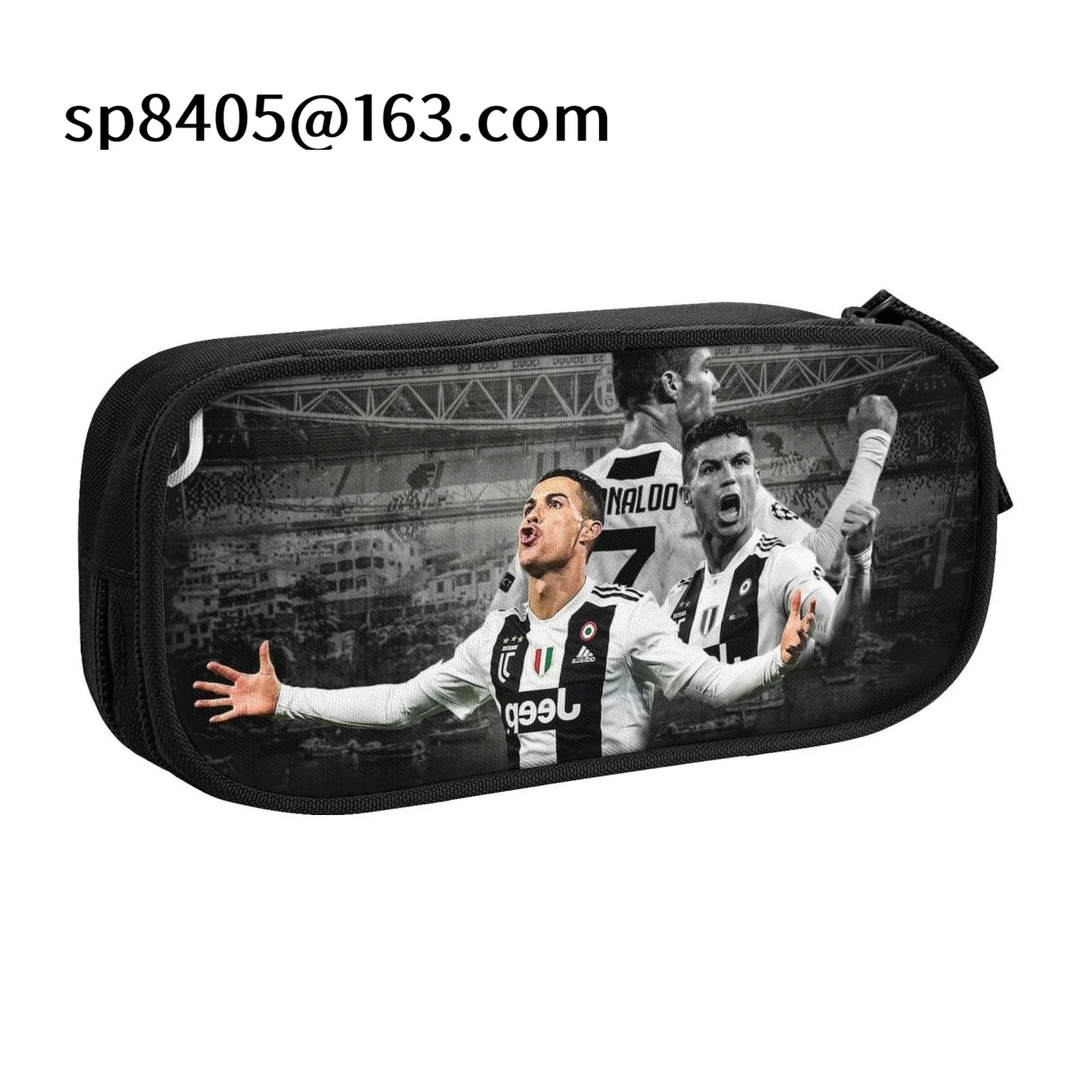 

Football Star Pencil Case Pouch Large Big Capacity Aesthetic Pen Bag School Supplies for Men Women Boys Girls
