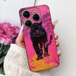 Stylish Painted Soft TPU Phone Case - For Tecno Spark 20 Series (953)