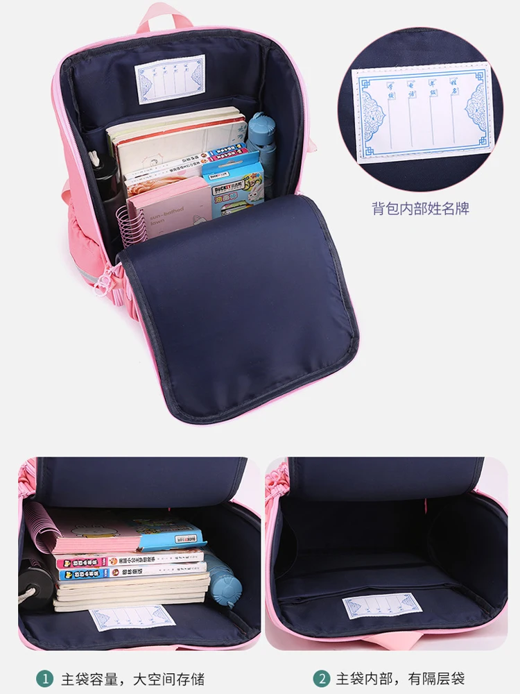 3D Cartoon Astronaut Kawaii Bunny Sequin Kids Girls and Boys Backpack Elementary Students Book Bag Primary School Bag for Teens