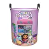 Custom Gabbys Dollhouse Laundry Basket Foldable Large Clothes Storage Bin Pandy Paws Gabby Mermaid Cat Baby Hamper 1