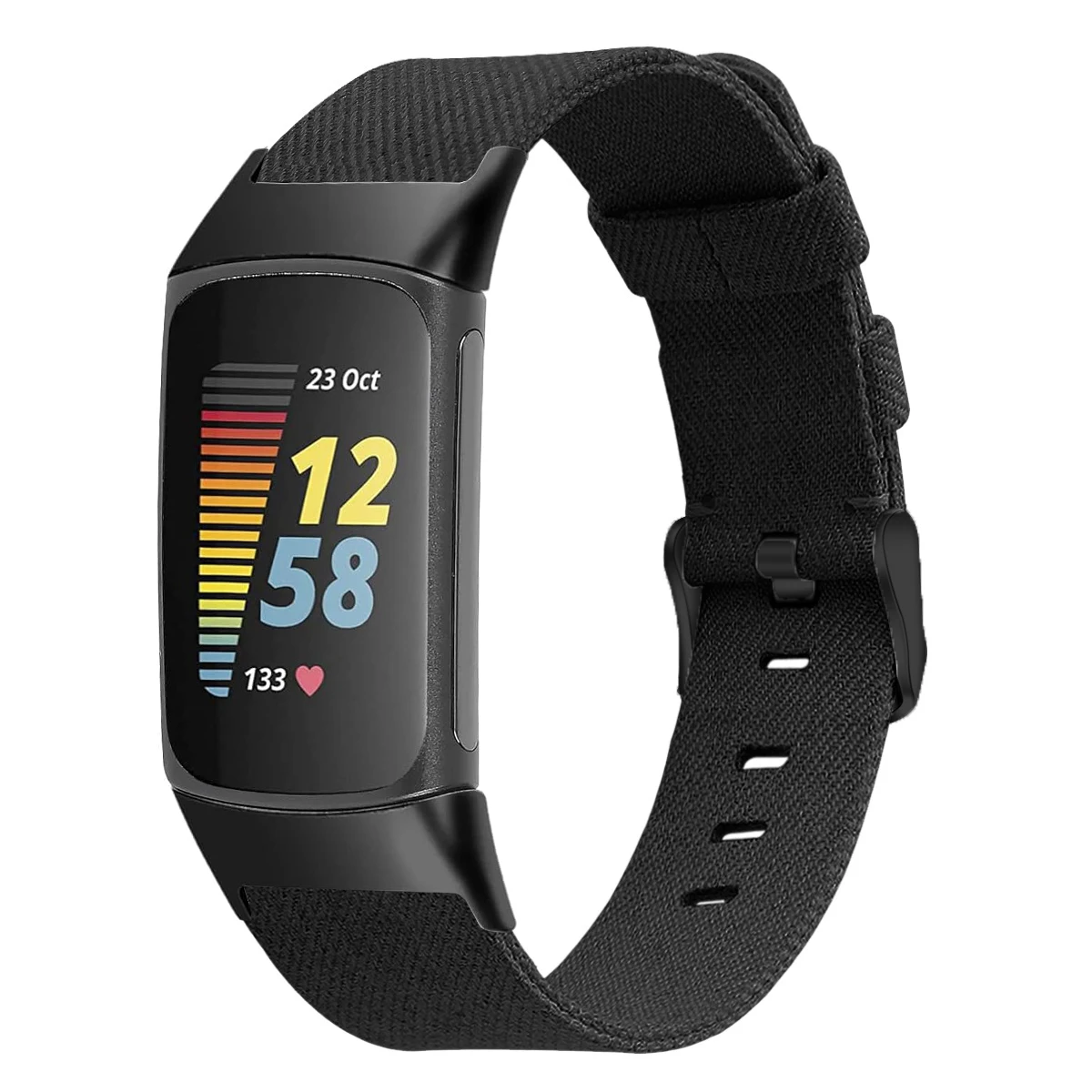 

Premium Canvas Band For Fitbit Charge 6 5 Sports Women Men Watch Bracelet Strap Loop For Fitbit Charge 5 6 Clasp