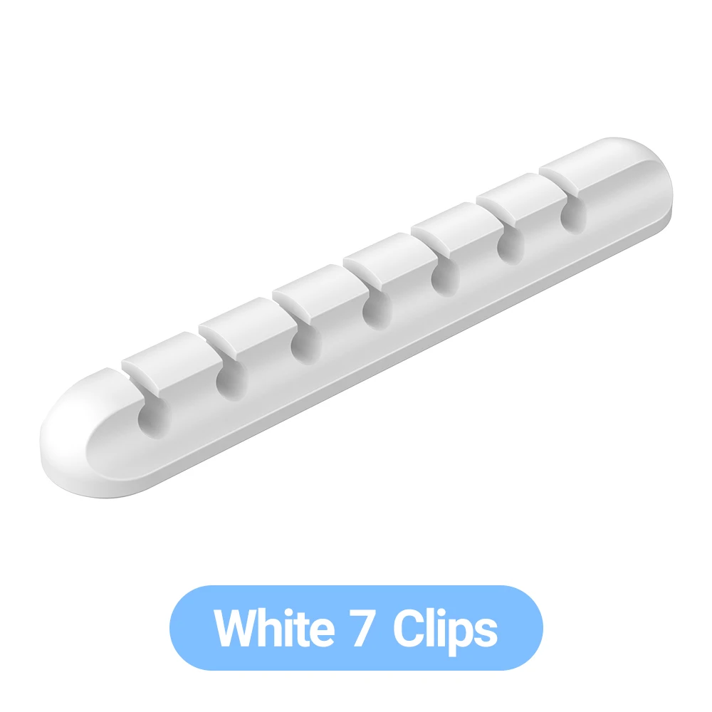 Adhesive Cable Holder Clips for Efficient Cord Management and Organization
