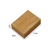 Playing Card Wooden Box Pushpull Closed Switch Primary Paintfree Bamboo Box Creative Square  Custom Playing Card Universal Box 4