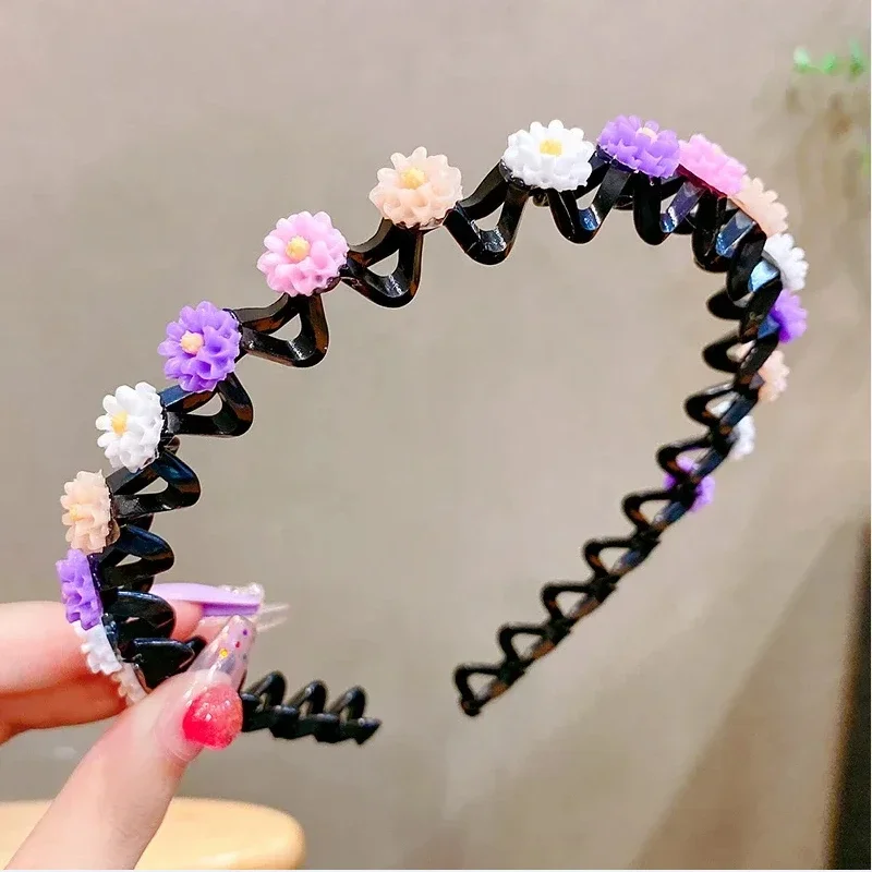2023 New Girls Cute Cartoon Animals Wave Hairbands Kids Lovely Hair Decorate Headband Hair Hoops Fashion Hair Accessories 6