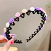 2023 New Girls Cute Cartoon Animals Wave Hairbands Kids Lovely Hair Decorate Headband Hair Hoops Fashion Hair Accessories 6