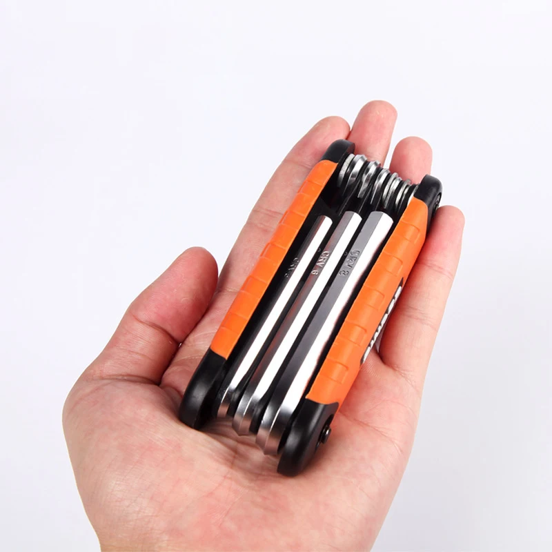 STANLEY - 9 PEZZI - TRIANGOLO PIEGHEVOLE CON SET 9 CHIAVI A BRUGOLA MASCHIO ESAGONALE | Leroy Merlin - Foto 6