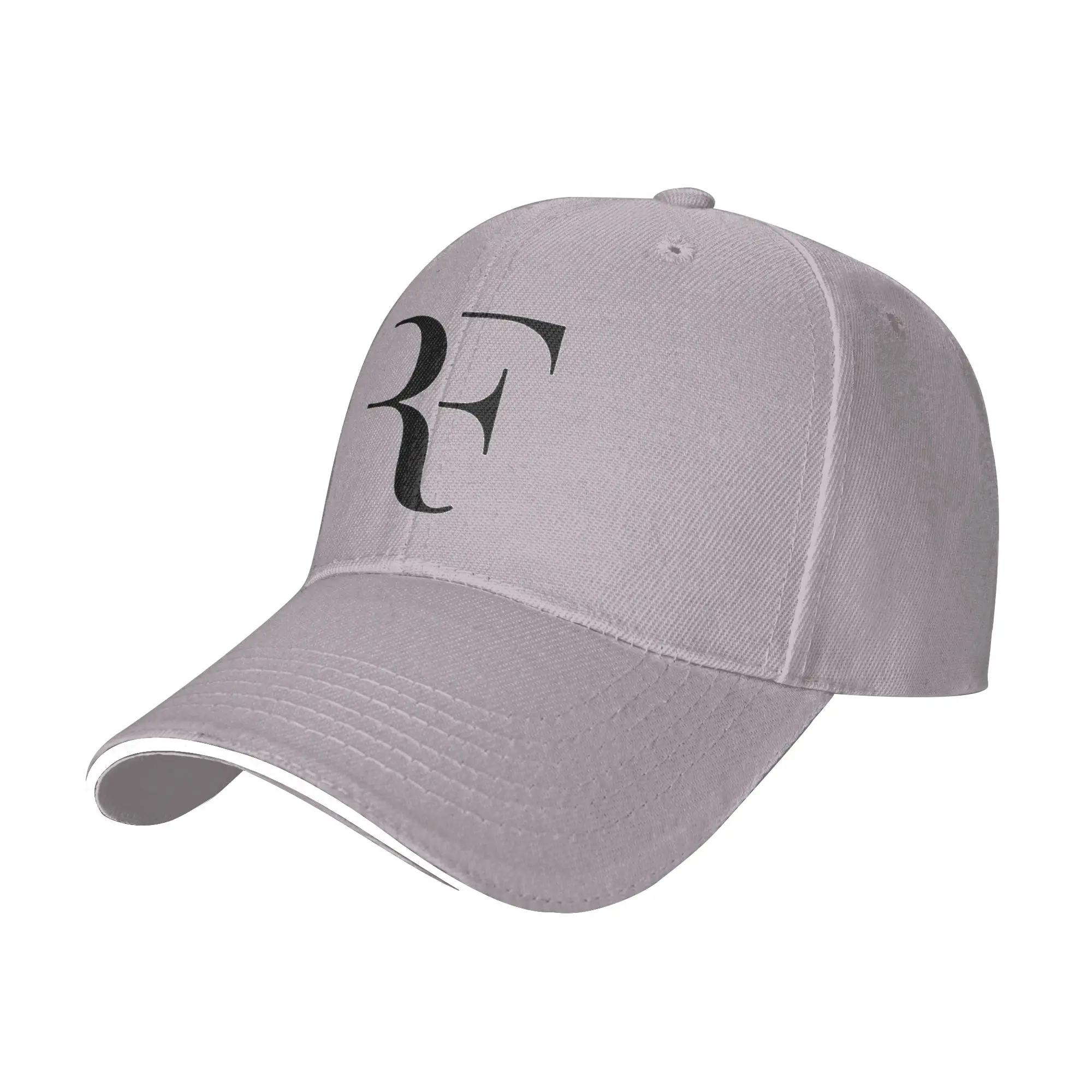 RF Roger Federer Patch Tennis Damen Herren Baseballkappe Neue Outdoor-Kappe 2026 Sonnenschutzhüte Frühling Verstellbare Mütze