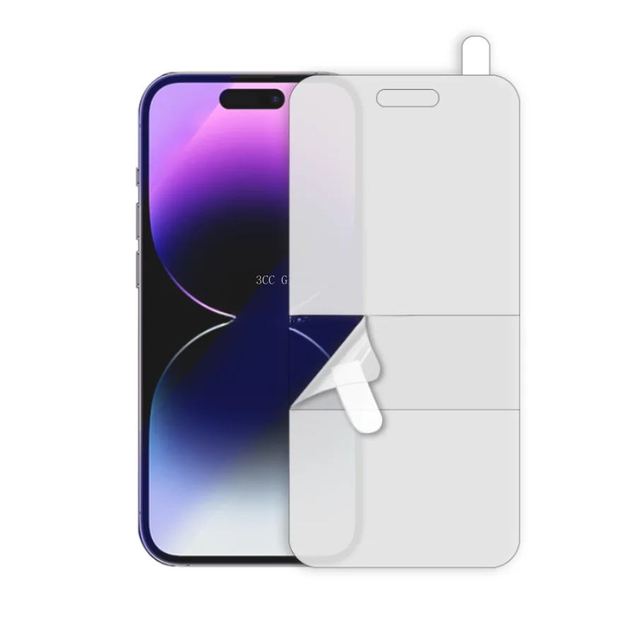 

Гидрогелевая пленка из ТПУ с защитой от царапин для iPhone 15 14 13 12 11 Pro Max Mini X XS 7 8 Plus