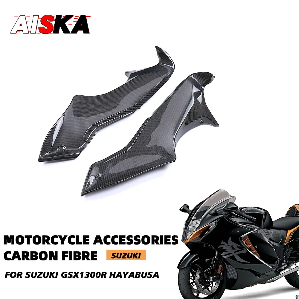 

3K Carbon Fiber Motorcycle Inner Dash Covers For SUZUKI GSX1300R GSX 1300R Hayabusa 2021 - 2024 Instrument Side Panels Fairing