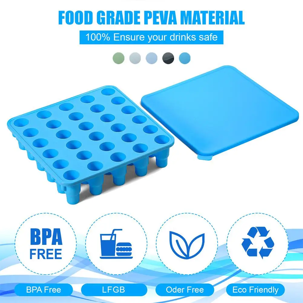 

Лоток для льда для кубиков Стэнли, коробка для льда с крышкой, форма чашки, силиконовые формы для кубиков льда, «сделай сам», для бара, паба, вина, кубики льда, кубик M7U8