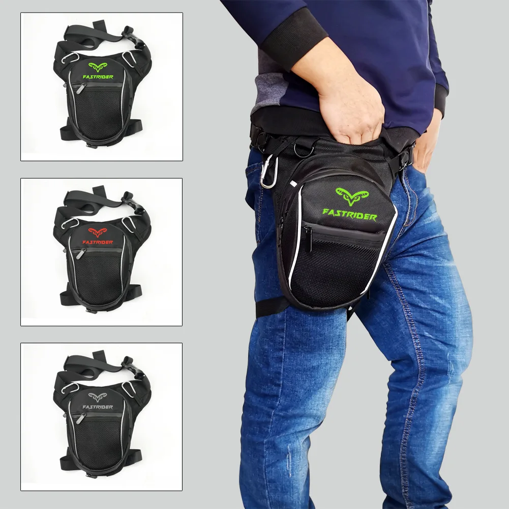 

Motorcycle Cycling Waist Bags Motor Rider Bag Motorcross Men's Diagonal Leak-proof Folding Lightweight Leg Bag