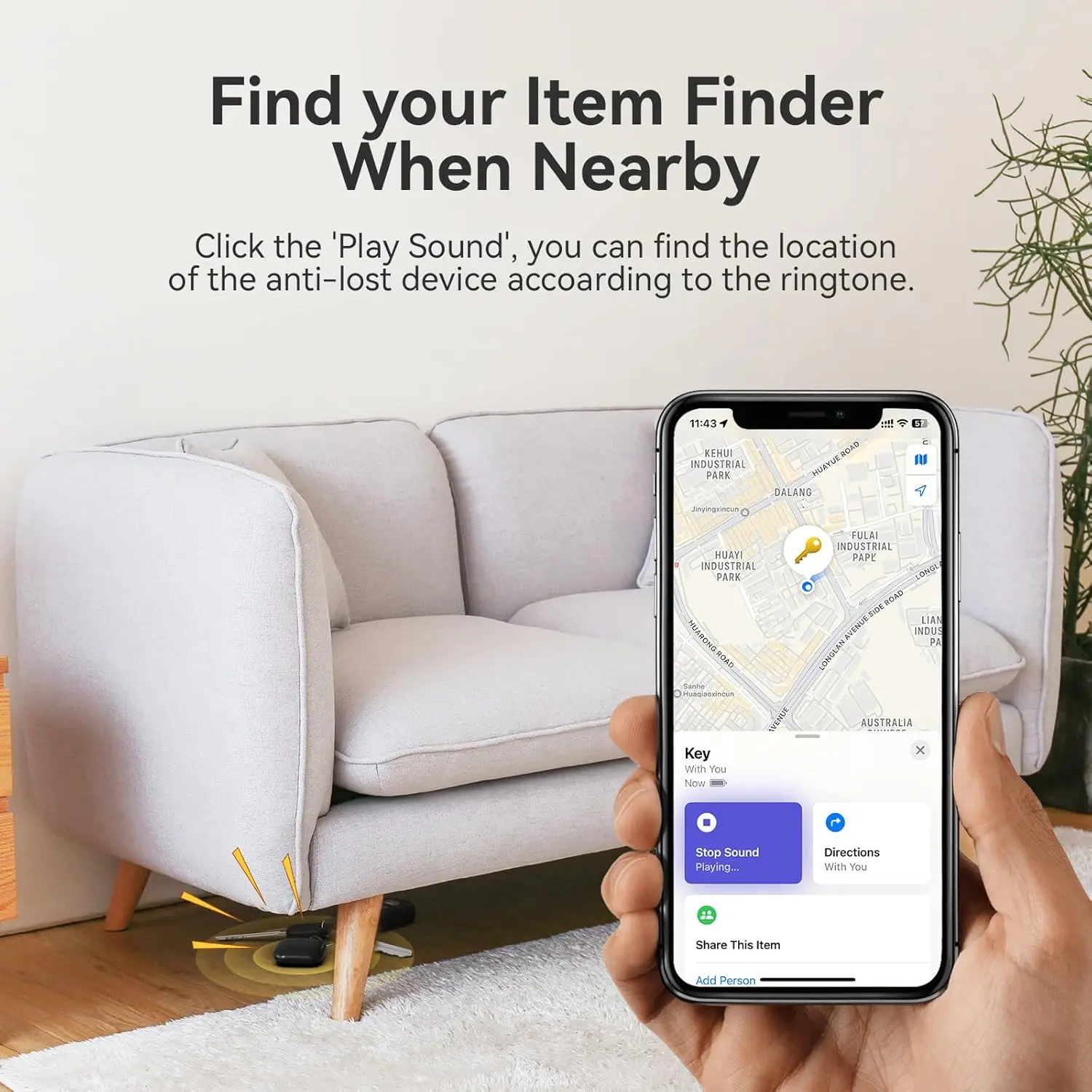 Smart Mini GPS Tracker iTag Global Positioning Anti-loss Finder Device for Kids Key Wallet Pets Work With IOS Syst Find My APP