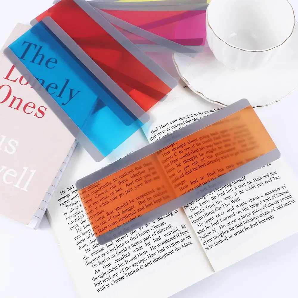 Rulers For Dyslexia People Transparent Reading Bookmarks Reading Highlight Strips Highlight Bookmarks Guide Strip