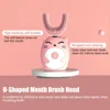 Children Electric Toothbrush 360 Degrees Automatic USB Rechargeable Cleaning Silicone Child Smart Kids U Shape Sonic Toothbrush 5