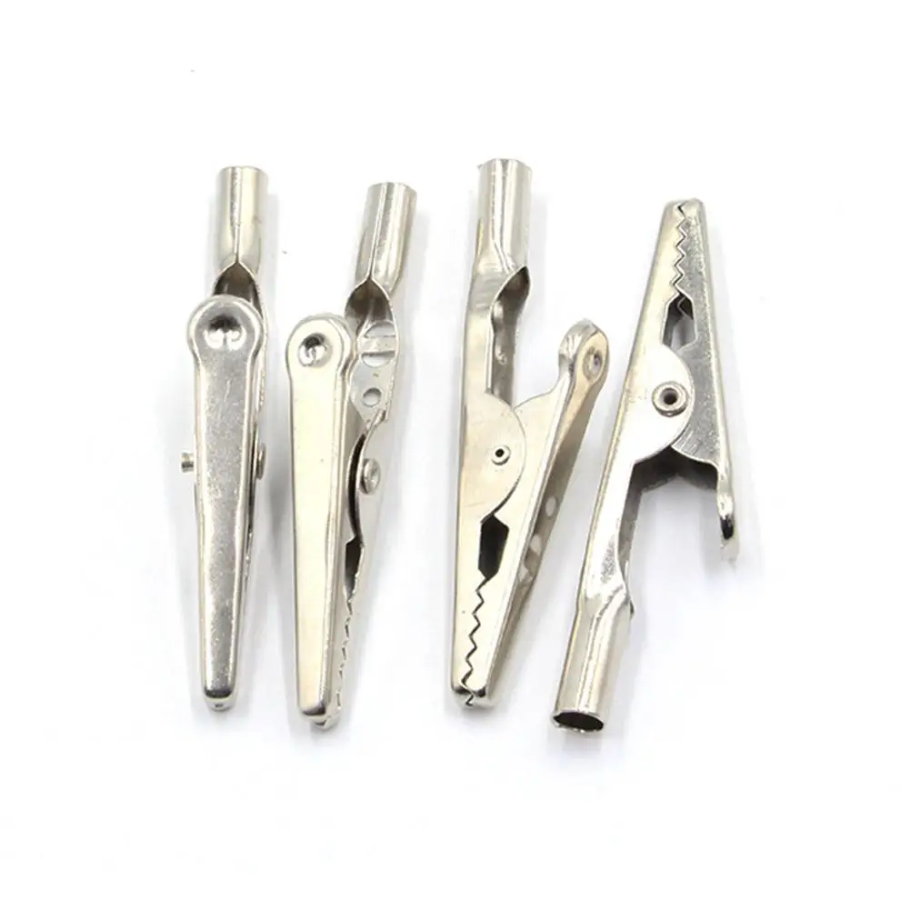 Alligator Clips Electric Test Clamp Electrical Clamp Test Clip 10Pcs