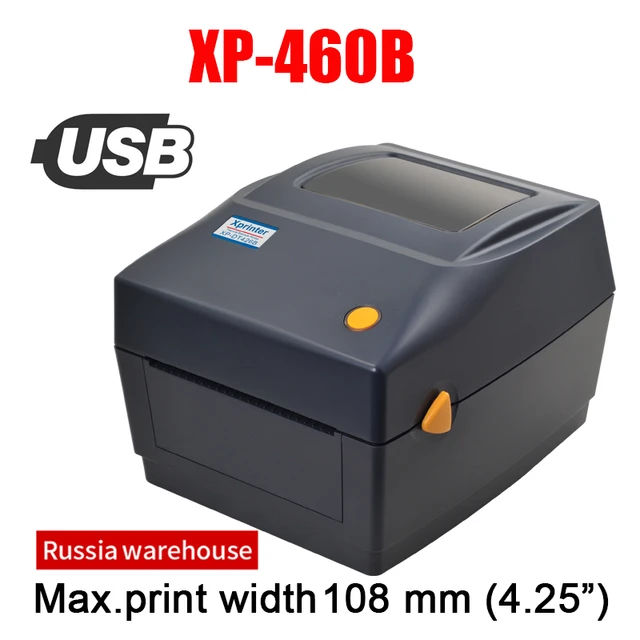 XP-460B/420B 4 pouces imprimante d'étiquettes d'expédition 4*6 pouces imprimante  d'étiquettes de codes-barres thermique pour disturFEDEX UPS100 * 150MM -  AliExpress