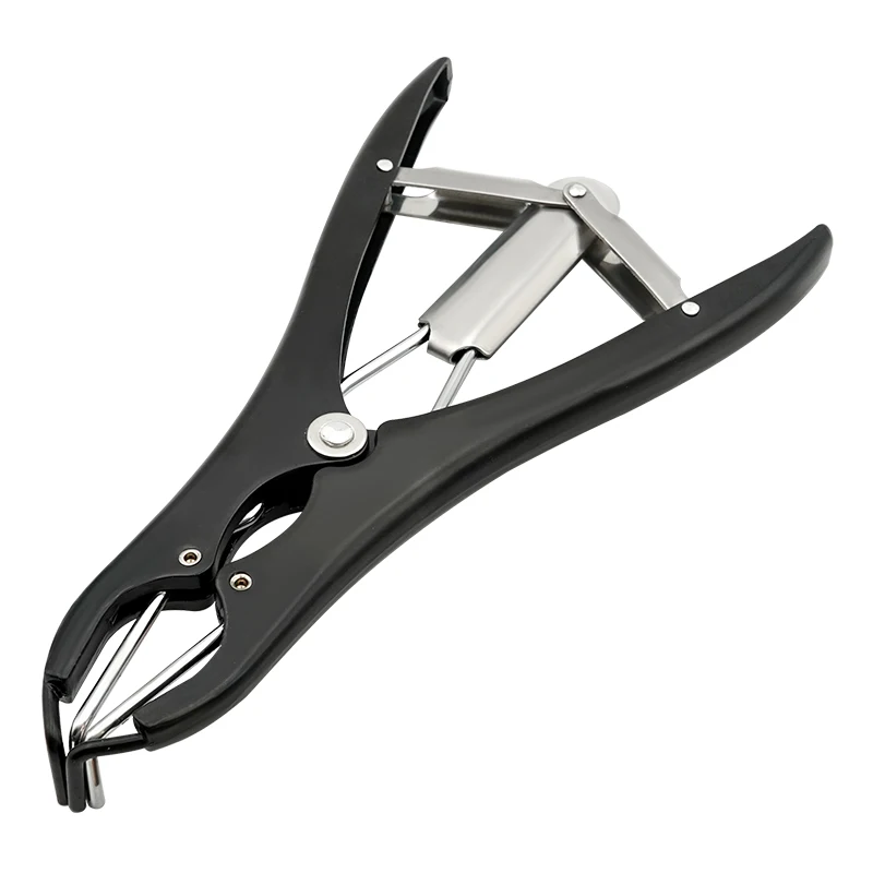 1Pc Tail Castration Pliers Sheep Expansion Forceps Livestock Castration  Tool And 100 pcs High Elastic Particulate Rubber Rings