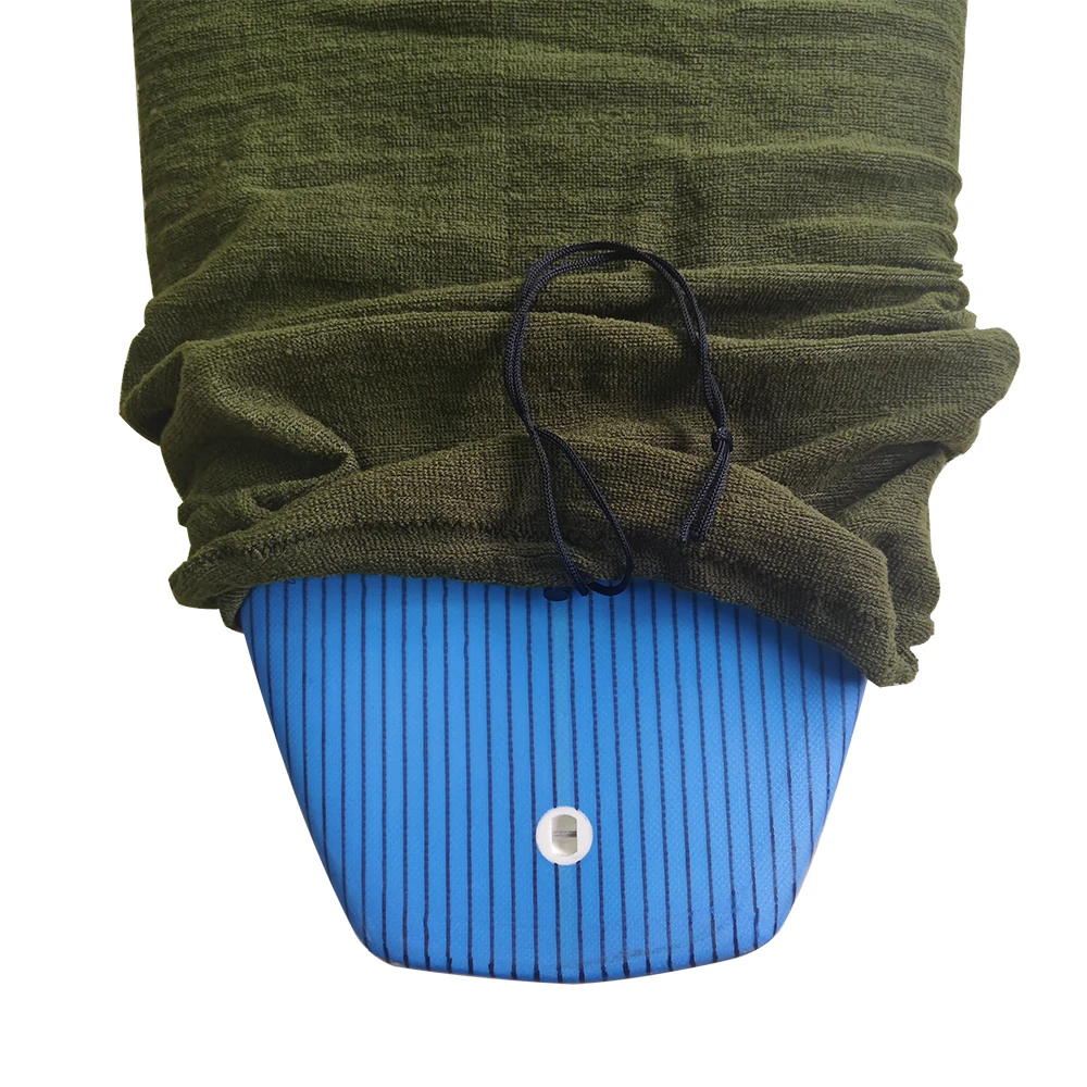 Surfboard Sock Cover, Protective Bag, All Board Bags, Stretch Cover, Easy Carry, Adjustable Drawstring Design, 6ft