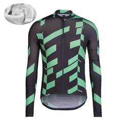 Professional Fleece Long - Sleeve Cycling Suit for Outdoor Warmth and Comfort (6)