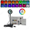 Intelligent LED Rainbow Sunset Projection Light Bar Coffee Shop Home Living Room Bedroom Background Wall Atmosphere Lighting 6