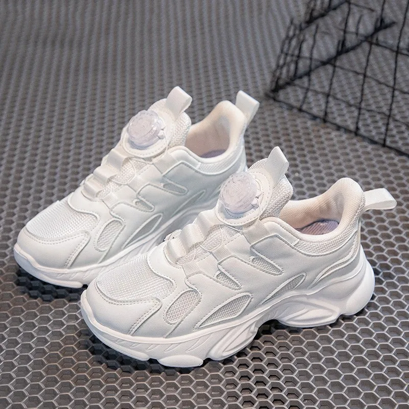 Breathable Mesh Kids Sneakers for School