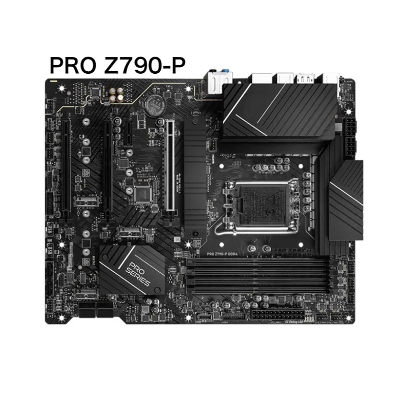 Per Msi Pro Z790-P Ddr4 Supporto Per Scheda Madre Core 13Th Generation Cpu Mainboard 100% Testato Ok Completamente Funzionante Spedizione Gratuita