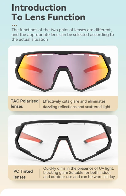 Occhiali Protezione Uv Occhiali Da Sole Polarizzati Fotocromatici Uomo - Lenti Che Cambiano Colore, UV400, Design Quadrato Protezione Occhiali Da Sole - Foto 5