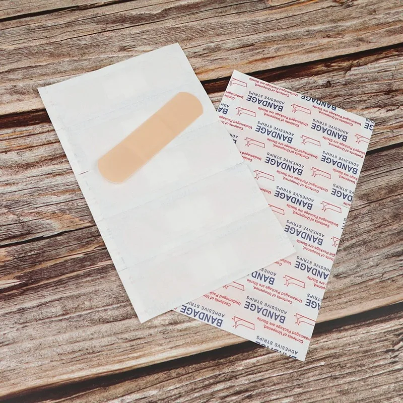 Band-Aids Waterproof Breathable Cushion Adhesive Plaster Wound Hemostasis Sticker Band First Aid Bandage Medical Gauze 4