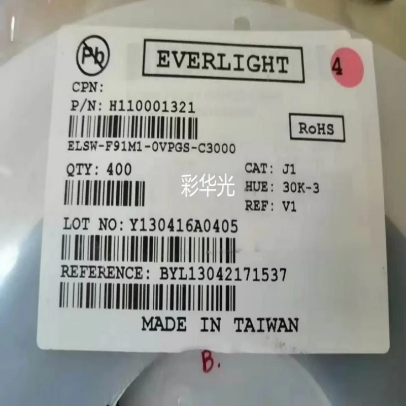 따뜻한 흰색 3535 고출력 LED 램프 구슬, ELSW-F91M1-0VPGS-C3000 당 10 개