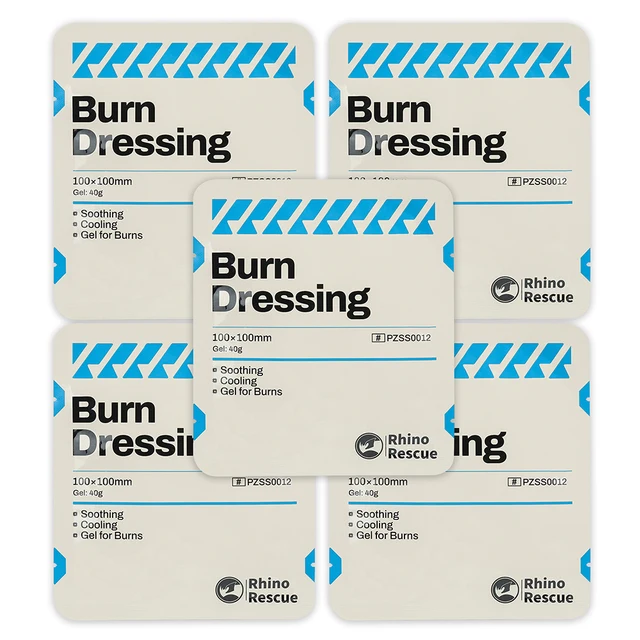 Gel de soin d'urgence pour les brûlures, crème rafraîchissante et apaisante pour les coups de soleil, les brûlures, les instituts, le confort instantané 1