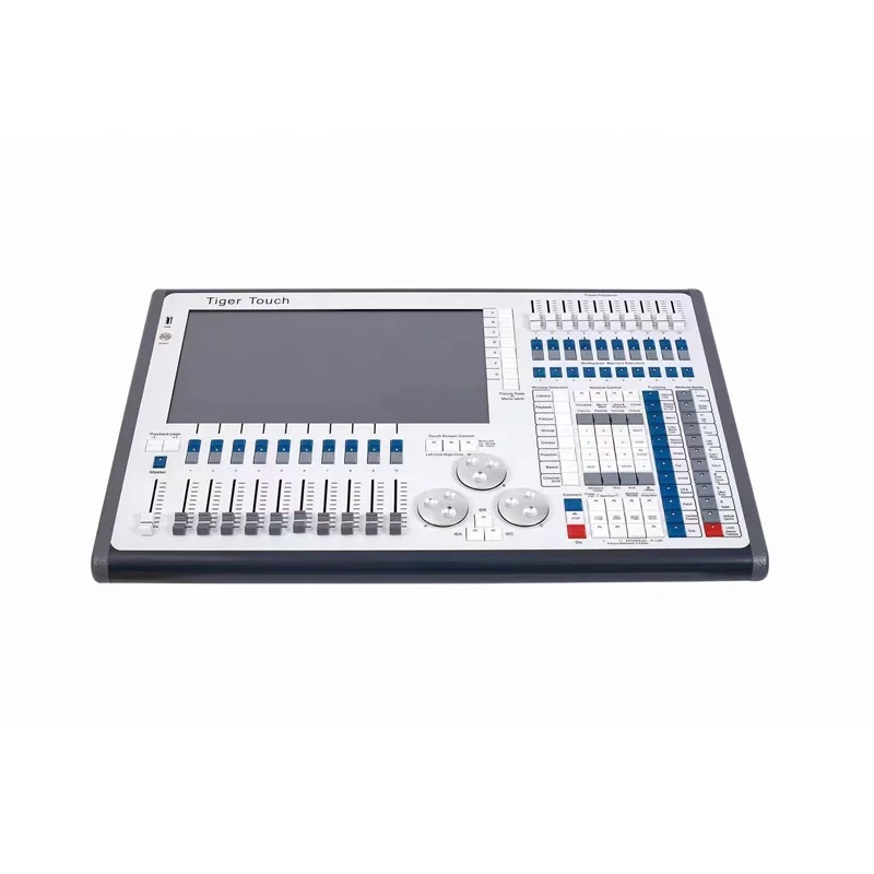 타이거 터치 프로 V16 디스코 DMX 512 라이트 콘솔, 수동 스위치 DJ 컨트롤러, 맞춤형 로고 라이트 컨트롤러, 공장 도매