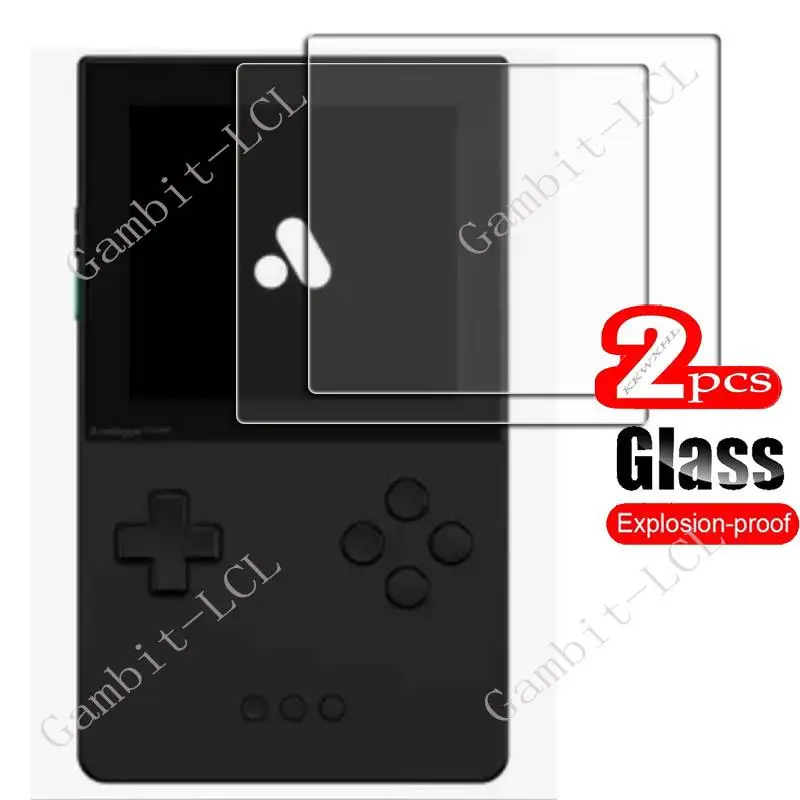 2PCSFORAnaloguePocketTemperedGlassProtectiveAnaloguePocket9HHD