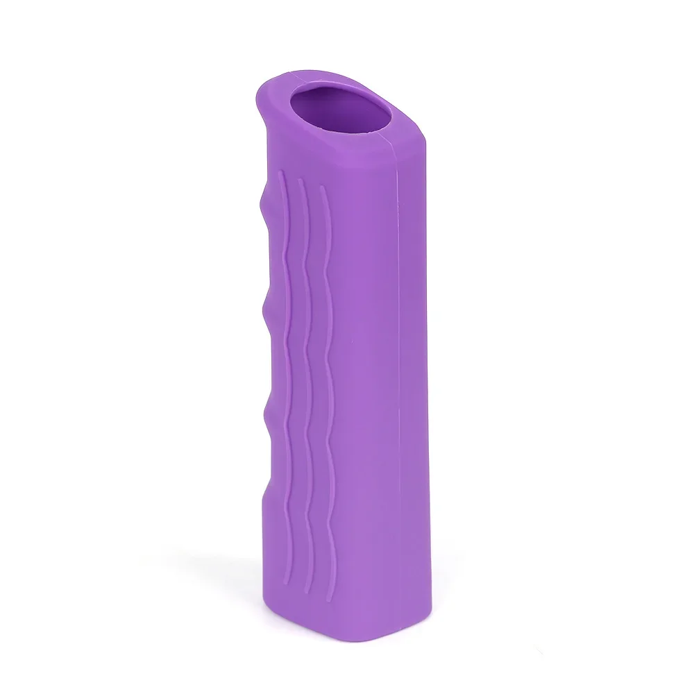 Silicone Car Handle Cover Soft Rubber Brake Pedal Protective Cover For Vehicle Interior Durable Handheld Gear Shifter