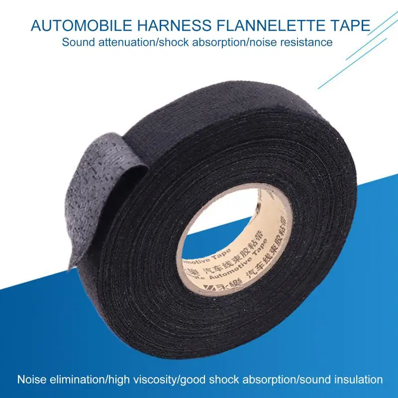 

Universal Car Door Lock Protector Anti-shock Tape Shock Absorber Trunk Sound Insulation Pad Anti-noise Buffer Cable Wiring