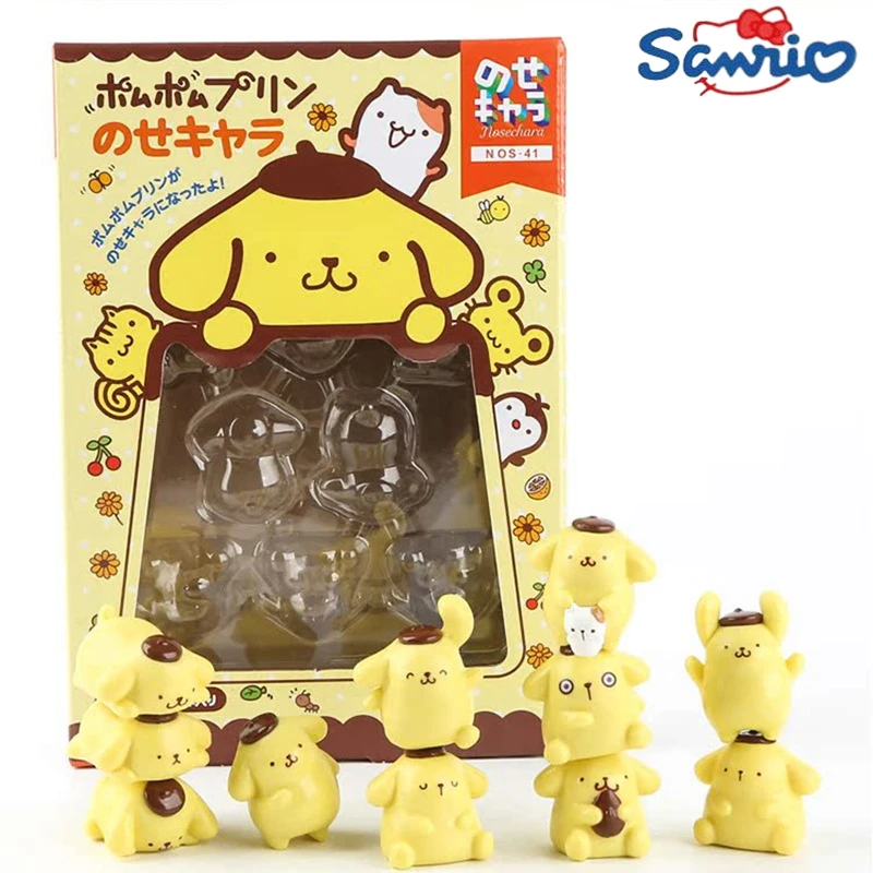 

Sanrio милая кукла-пудинг собака складные музыкальные настольные украшения мультяшная сетка Чит собака игрушки ручной работы модели украшения забавные подарки