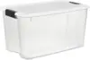 4-Pack Ultra Latching Box, Large Storage Bins w/ Lids, Clear Plastic, 70 Quart 2