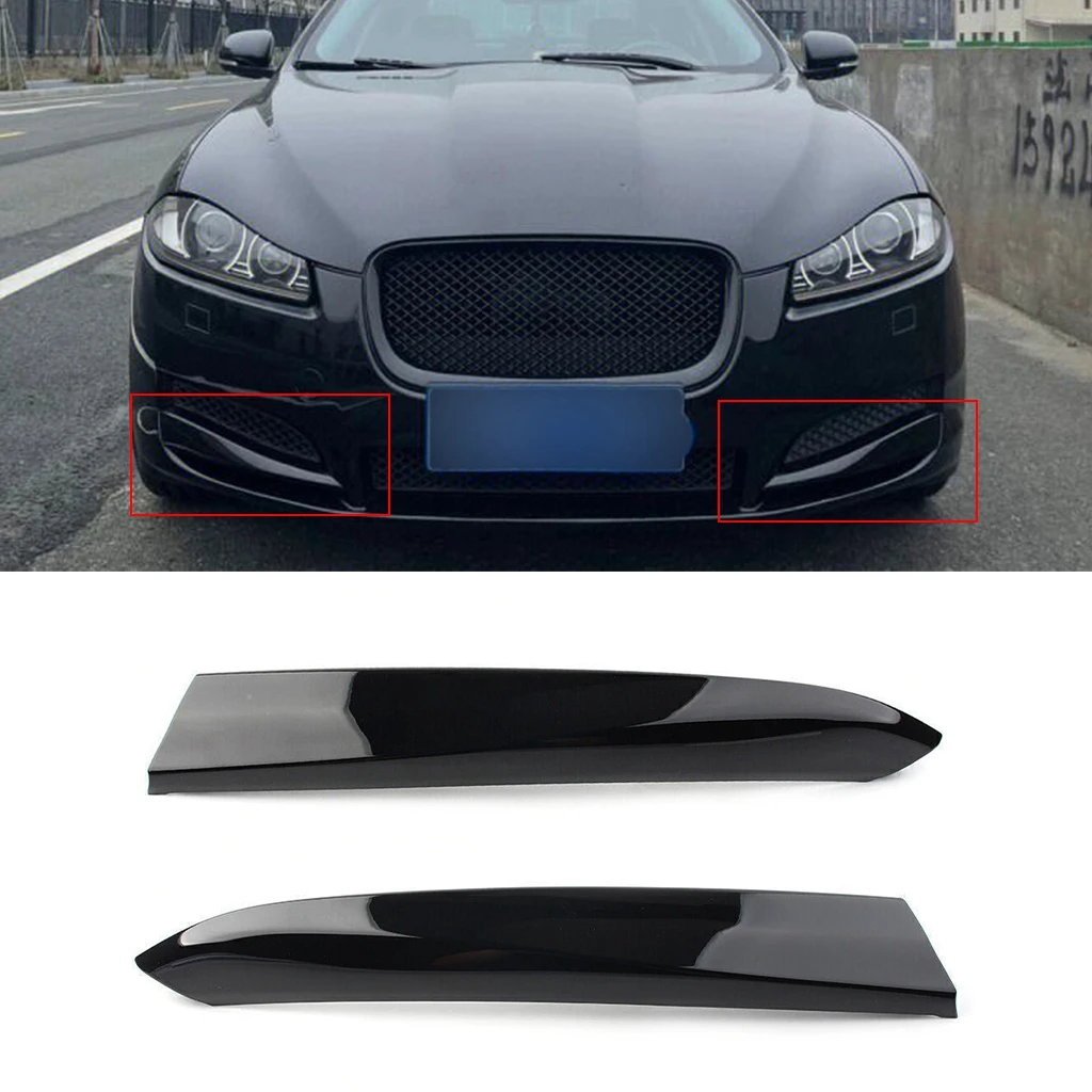 

Left/Right Front Bumper Grille Black Insert Cover Trim Fit For Jaguar XF 2016 2017 2018 2019 2020 Car Accessories