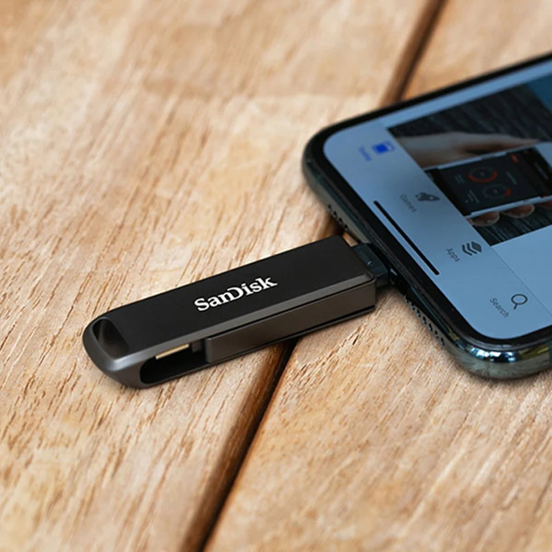 SanDisk Lightning USB3.0 iXpand Flash Drive Luxe 256GB The 2