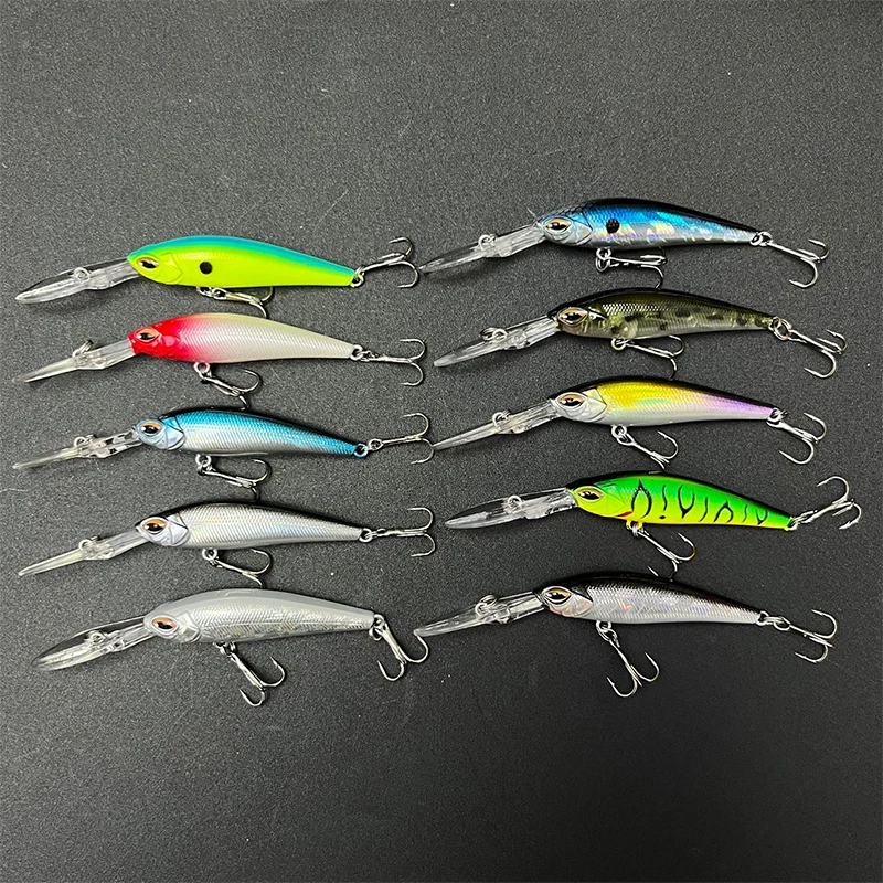 ALLBLUE-Leurre méné phosphorescent en plastique à suspension lente, appât ÉlwobJeff idéal pour la pêche au bar ou au brochet, 110mm, 5/8oz, 110  18