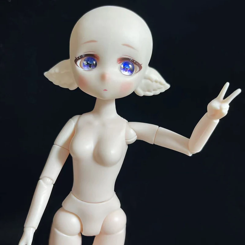 Elf Doll Open Head 1/6 Bjd Doll Makeup Doll Head O Whole Doll 24Cm Doll Bambole Fatte A Mano Fai Da Te Giocattolo Per Bambini Bambola Per Ragazze