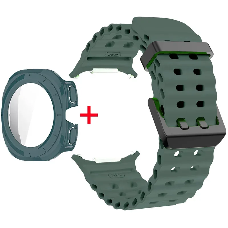 Ultimate 2-in-1 Watch Protection & Style Set with Strap, Case, and Screen Protector